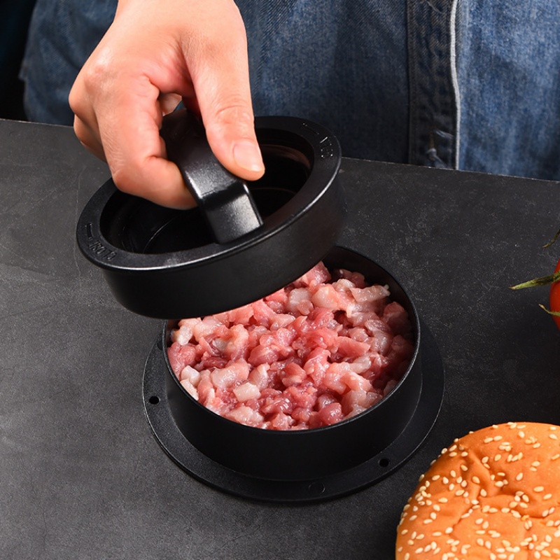 Kitchen Helper Gadgets - Yuvarlak Hamburger Presleri Burger Presi Et