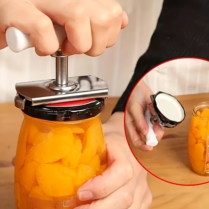 Kitchen Gadgets Jar Openers - Kullanışlı Paslanmaz Çelik Kavanoz Açacağı –