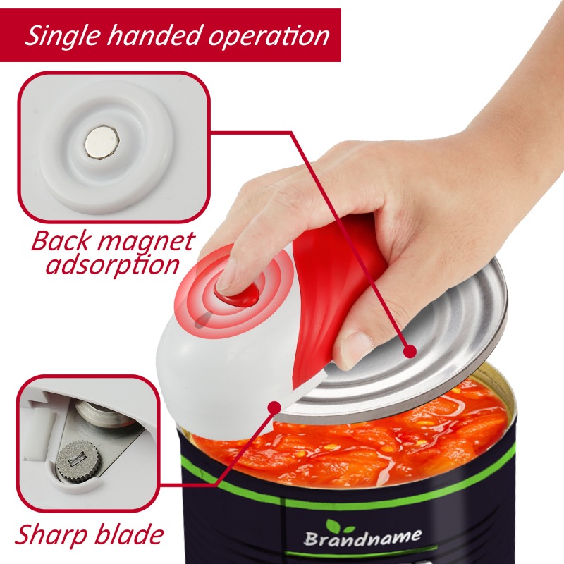 Kitchen Gadgets In China - Otomatik Konserve Açacağı Tek Tuşla Çalışma