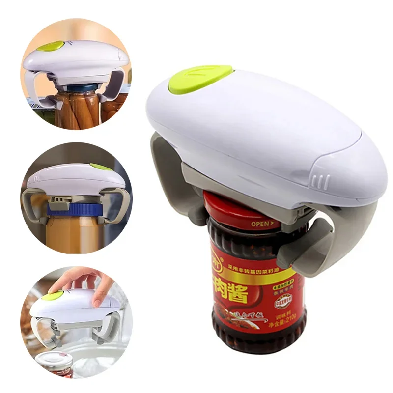 Kitchen Gadgets Jar Openers - Elektrikli konserve şişe kapağı açacağı binaural
