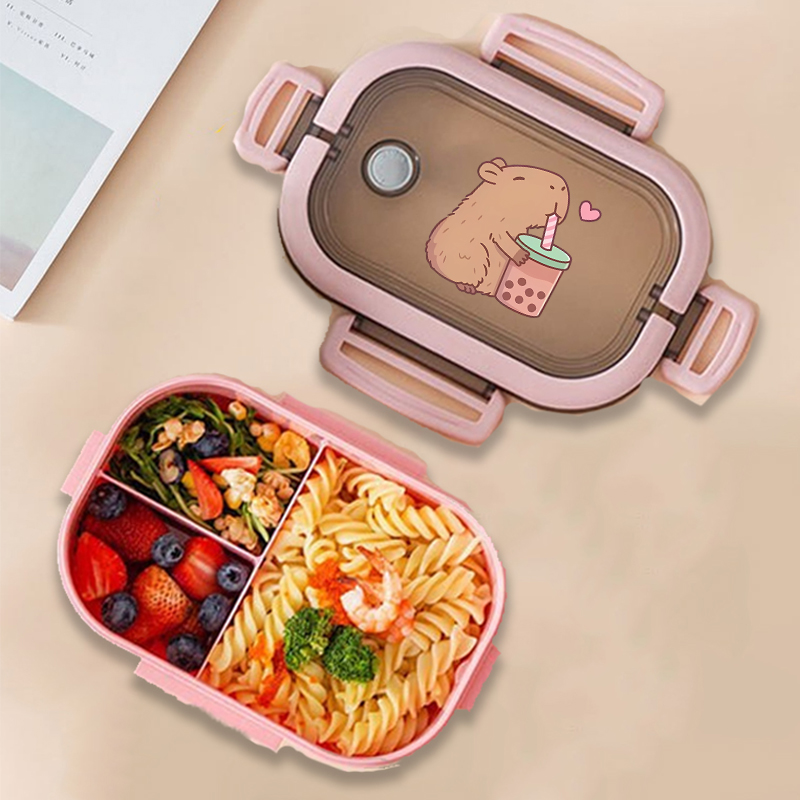 Kitchen Gadgets Storage - Kapibara Bento Öğle Yemeği Kutusu Anime