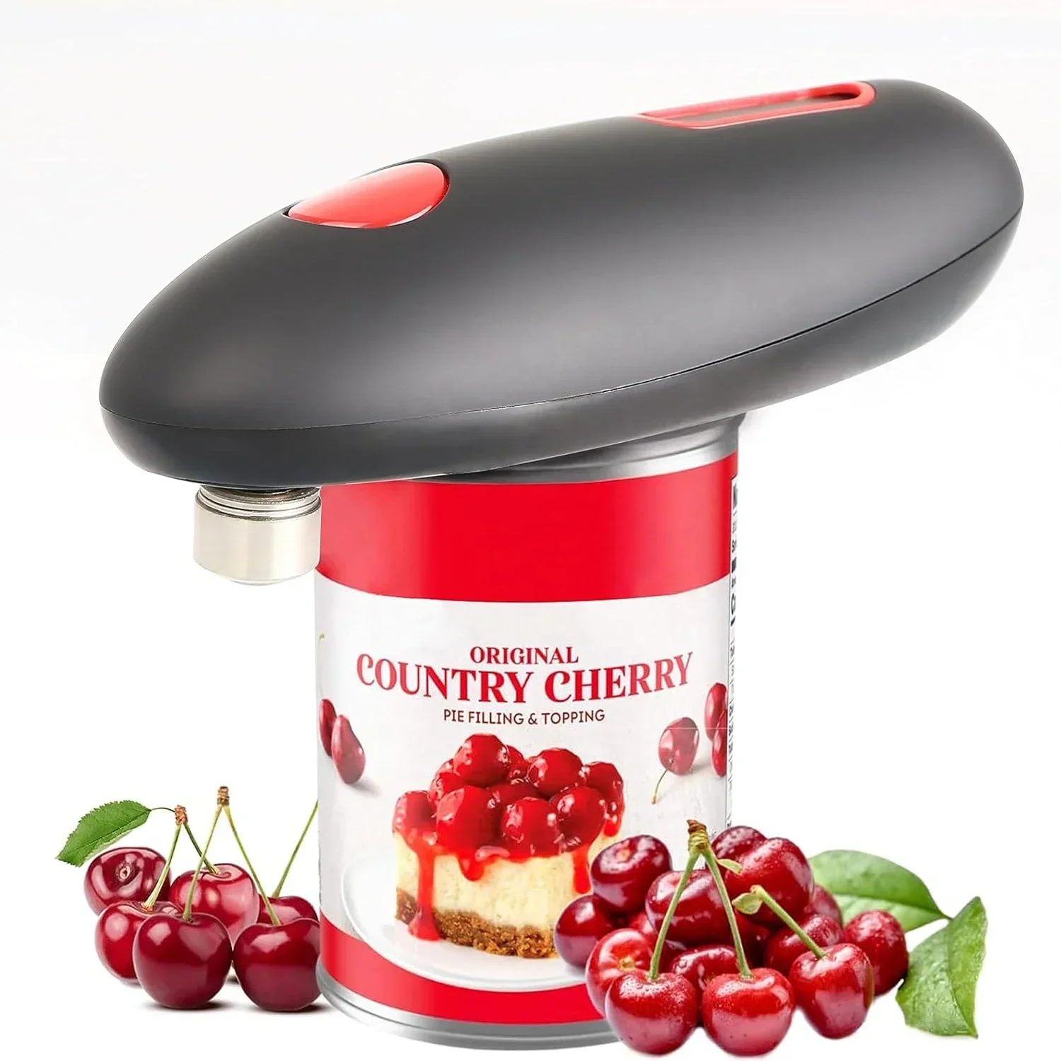 Kitchen Gadgets Jar Openers - Elektrik konserve açacağı tek dokunuşla otomatik