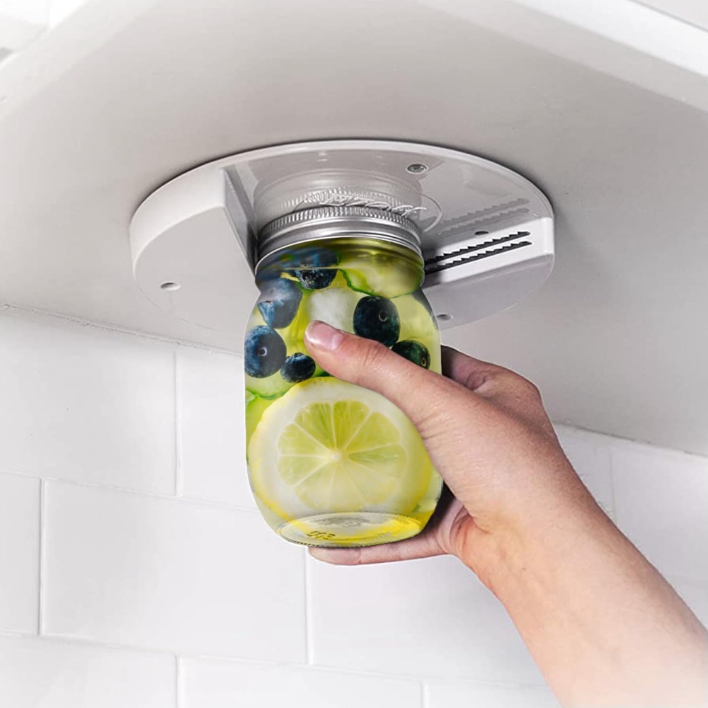 Kitchen Gadgets Jar Openers - Zayıf el için 1 adet kabine