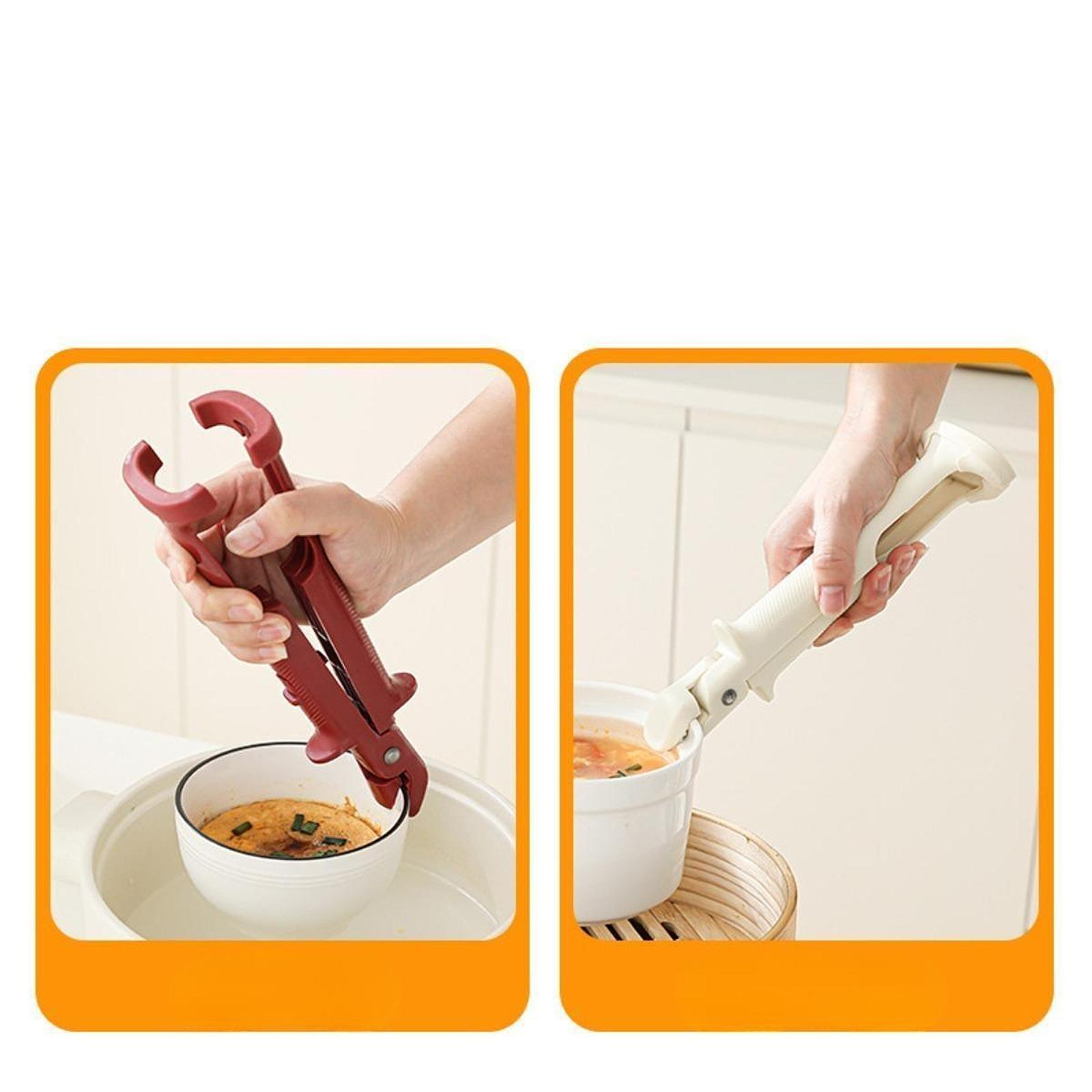Kitchen Helper Gadgets - Sıcak Tabak Tutucu Pişirme Yardımcısı Kaymaz