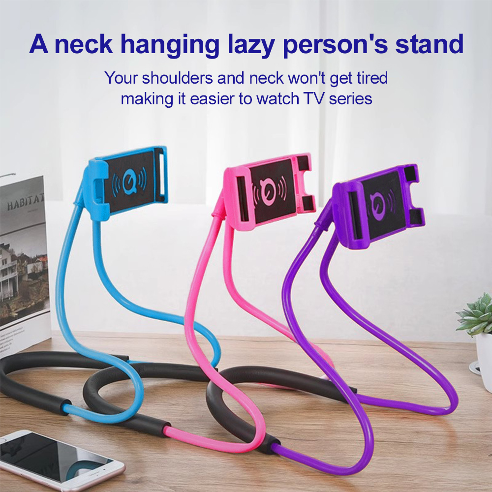 Kitchen Gadgets Online - Boyun Askılı Tembel Telefon Standı Esnek
