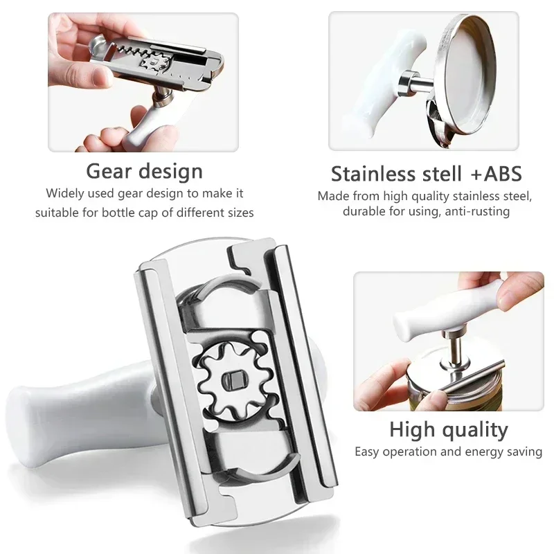 Çok fonksiyonlu şişe kapağı aç - Kitchen Gadgets Jar Openers incelemesi ve fiyatı