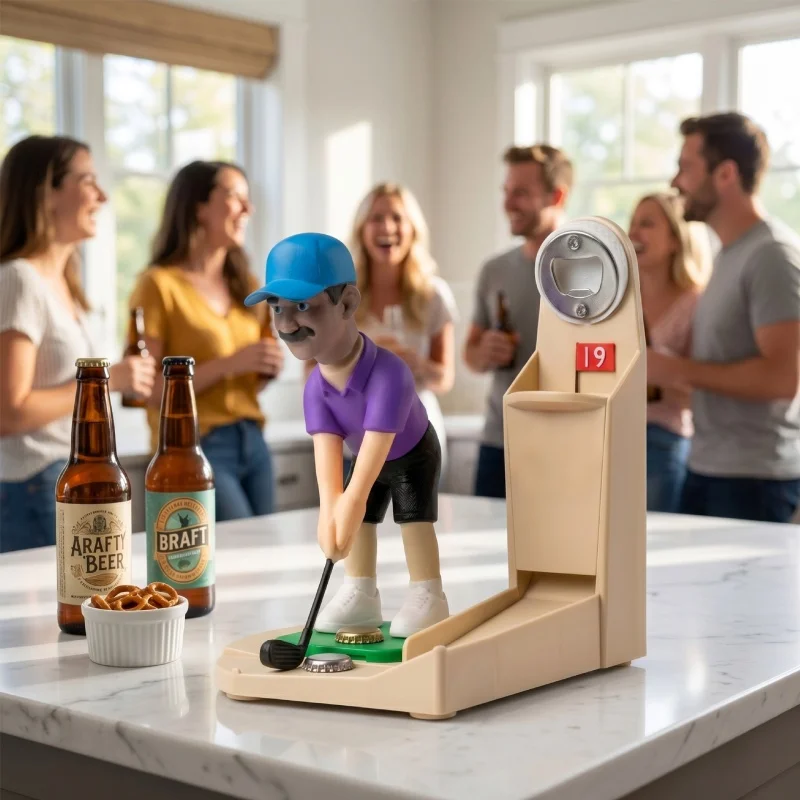 Golfçü Figürlü Bira Şişe Açaca - Kitchen Gadgets To 3D Print incelemesi ve fiyatı