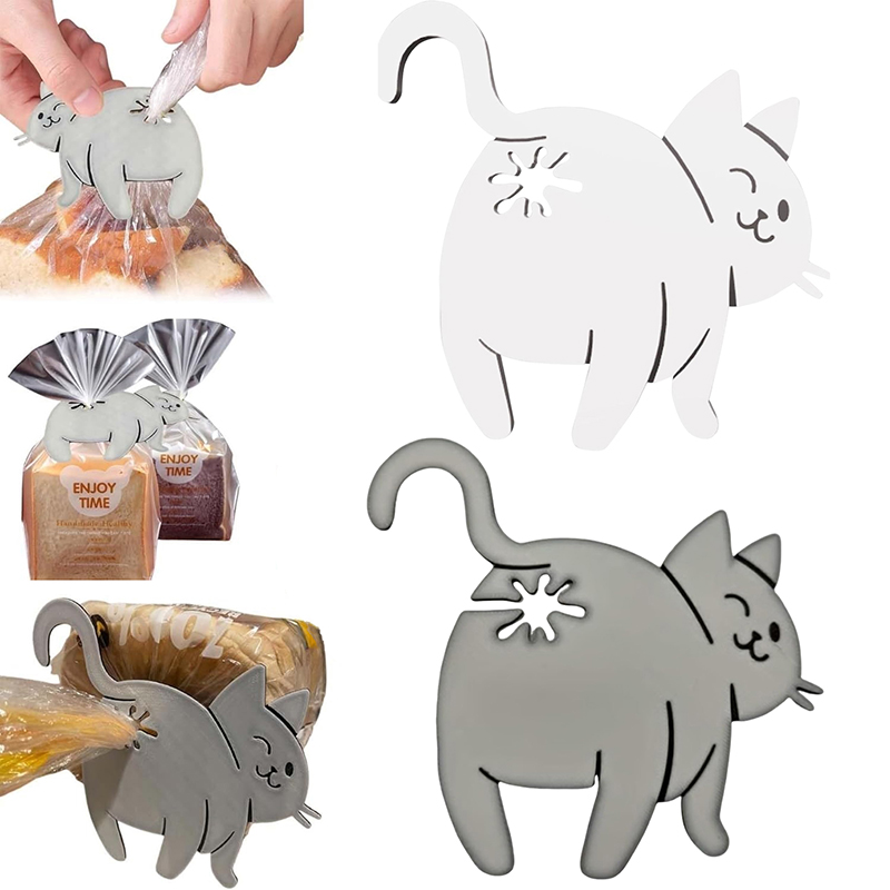 Komik Kedi Popo Ekmek Klip 3D  - Kitchen Gadgets To 3D Print incelemesi ve fiyatı