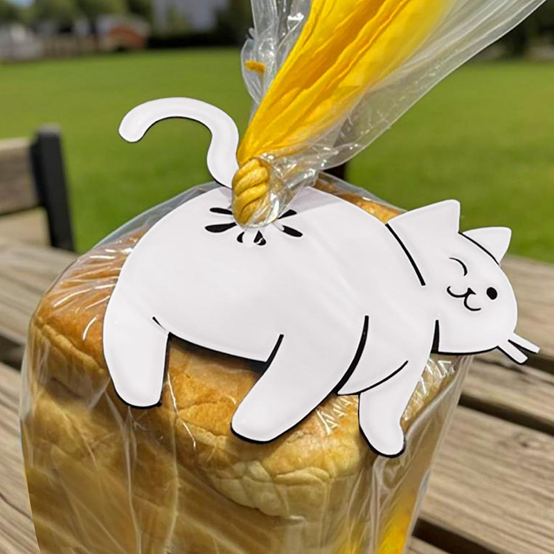 Komik Kedi Popo Ekmek Klip 3D  - Kitchen Gadgets To 3D Print incelemesi ve fiyatı