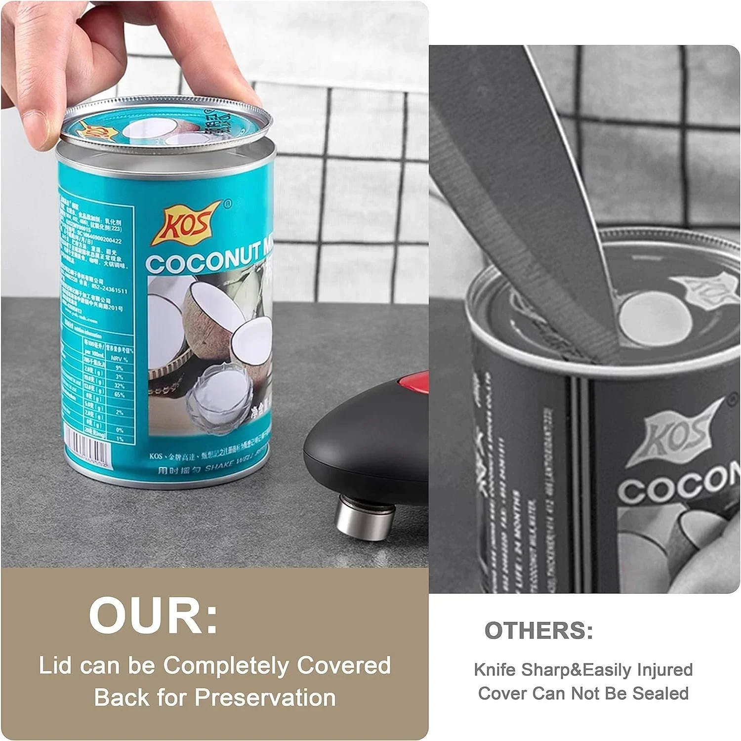 Elektrik konserve açacağı tek  - Kitchen Gadgets Jar Openers incelemesi ve fiyatı