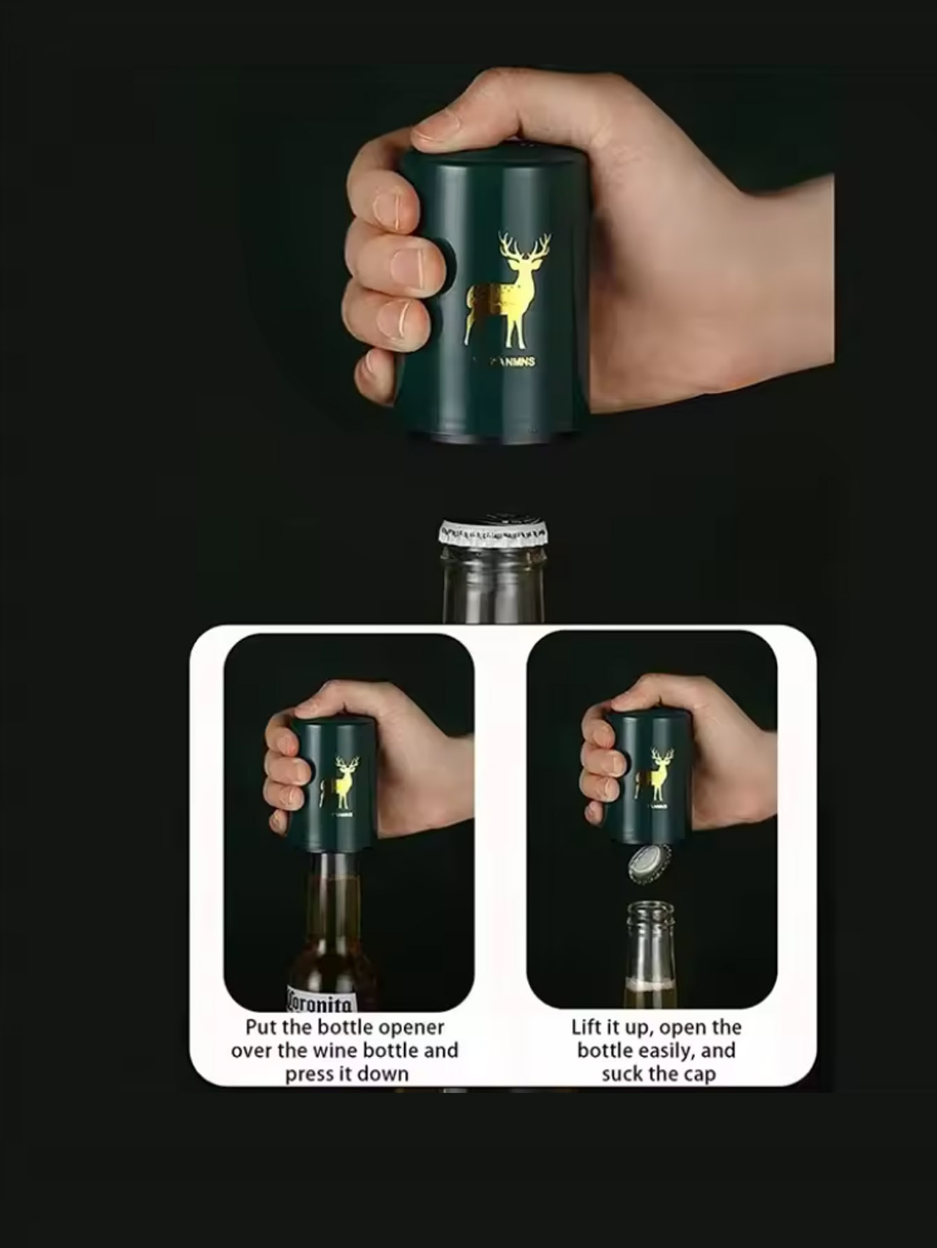 1 adet otomatik bira şişe açac - Kitchen Gadgets Design incelemesi ve fiyatı