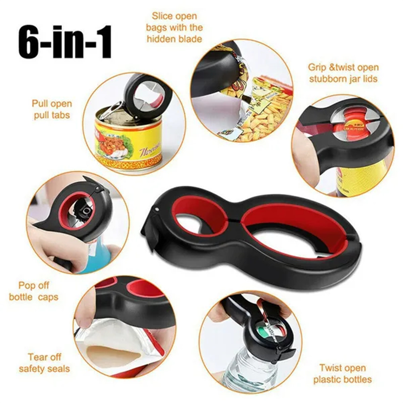 6 In 1 Şişe Açacağı Çok Fonksi - Kitchen Gadgets Jar Openers incelemesi ve fiyatı