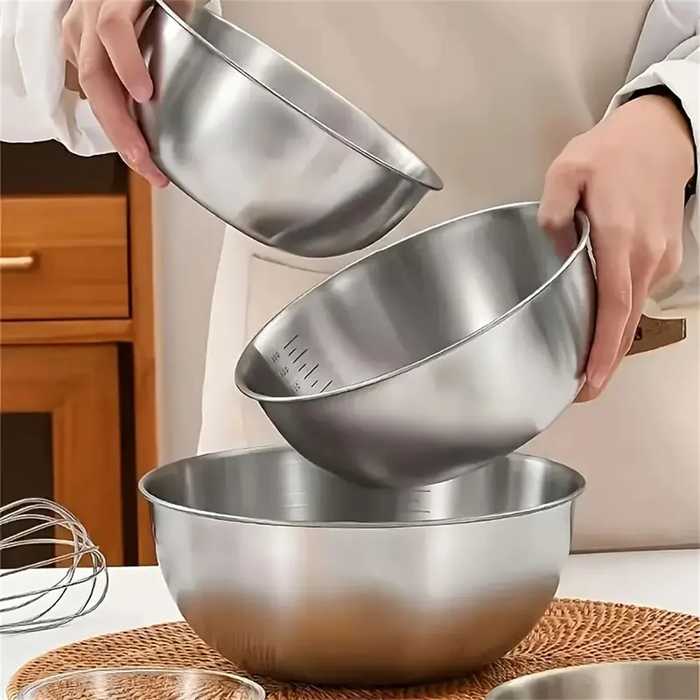 1-3 Paslanmaz Çelik Kase Seti, - Kitchen Gadgets Storage incelemesi ve fiyatı