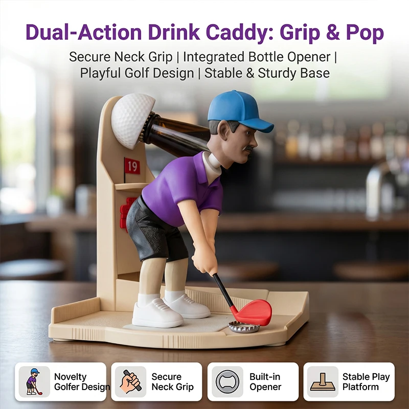 Kapaklı Şişe Açacağı Golf Figü - Kitchen Gadgets To 3D Print incelemesi ve fiyatı