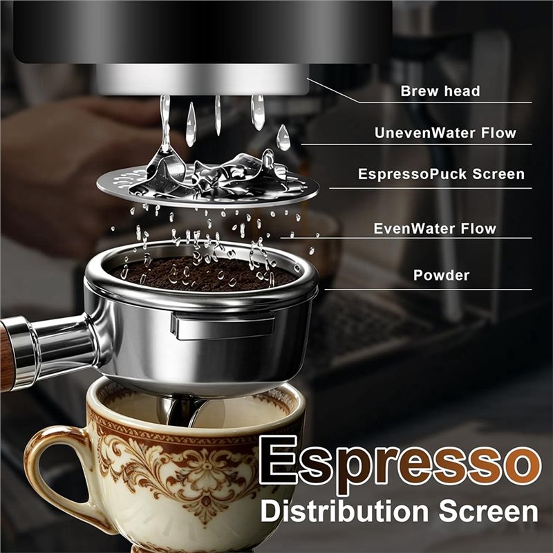 Espresso Puck Screen Manyetik  - Breville Espresso Barista Express incelemesi ve fiyatı